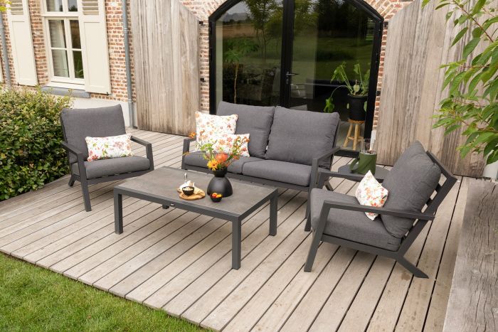 Atlanta stoel-bank loungeset