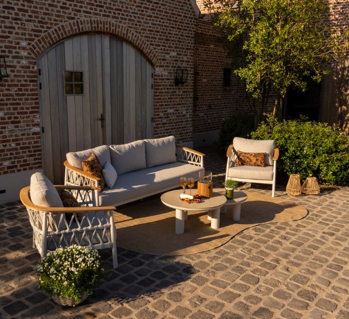 Flora/Liv stoel-bank loungeset