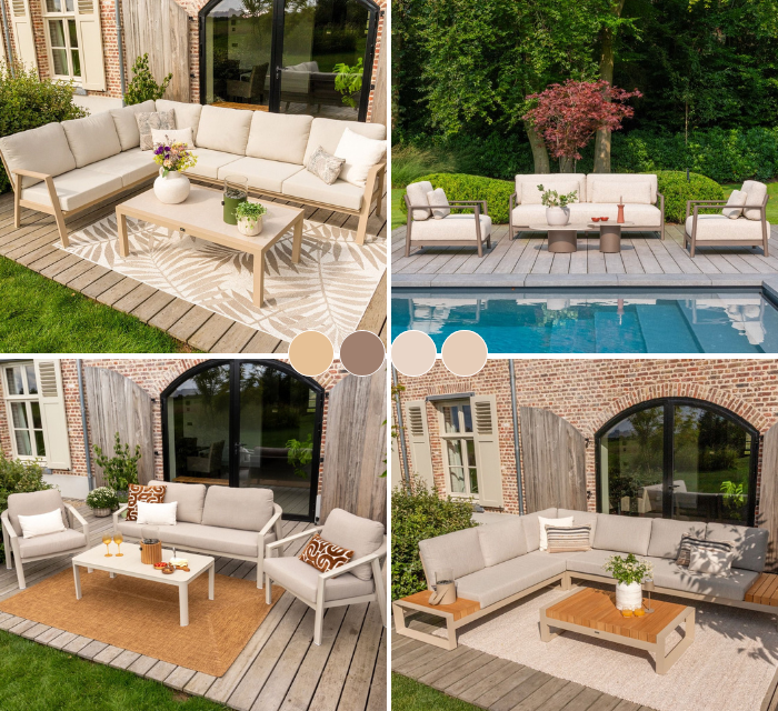 Loungeset trend: aardetint