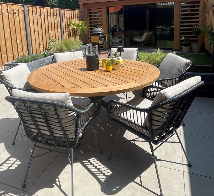 Prado teak tuintafel