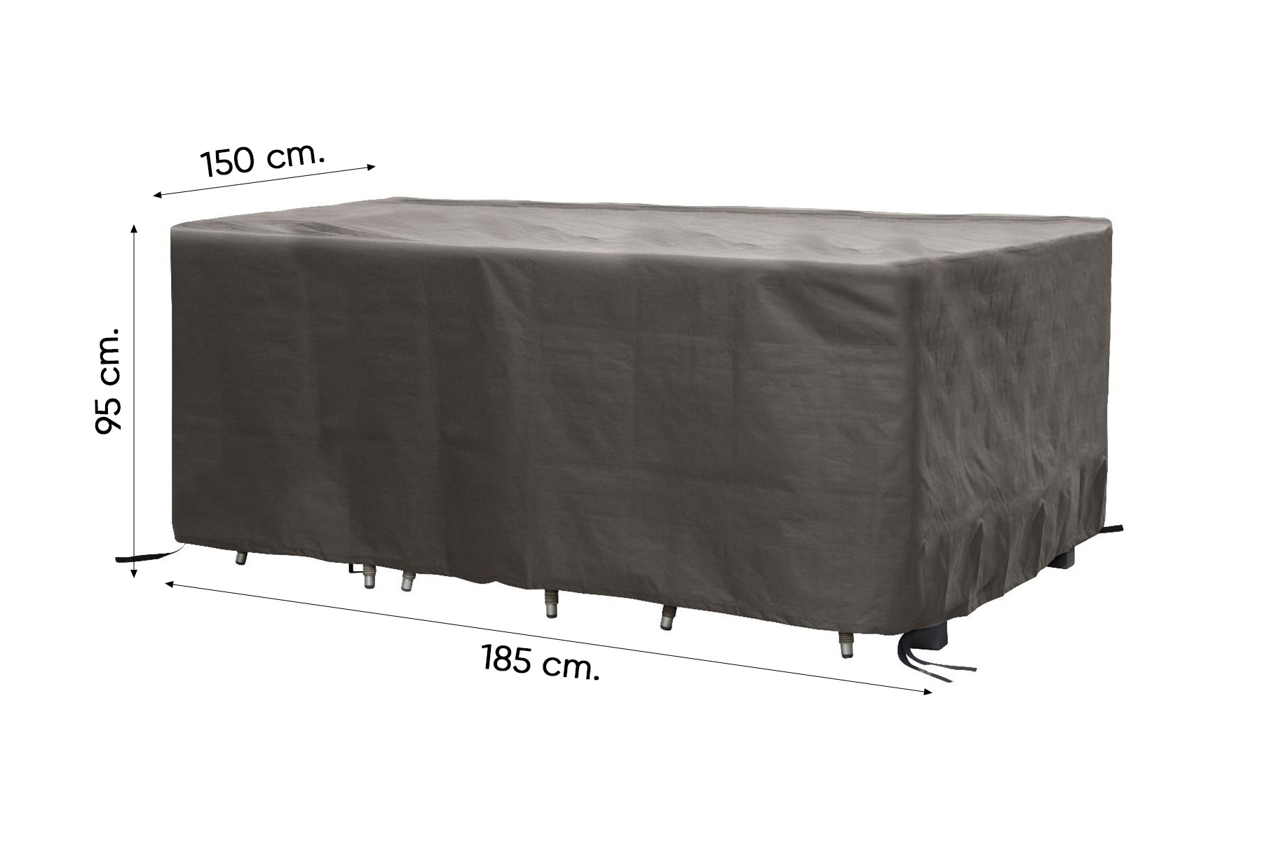 Tuinsethoes 185x150x95 cm. - Outdoor Covers