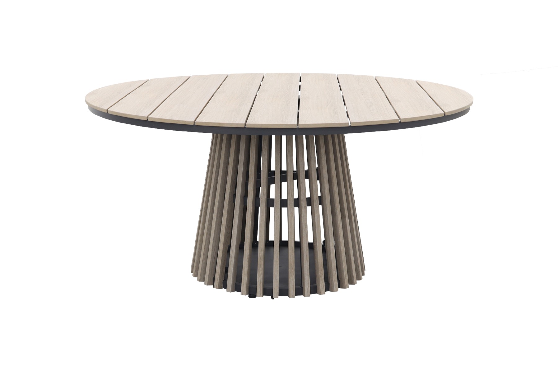 Trinxa ronde tuintafel ?148 cm. - lichtgrijs