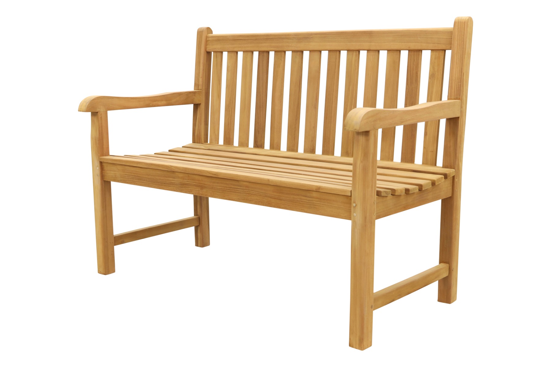 voordelig Opeenvolgend Blazen Teak houten tuinbank Bison - 120 cm. - Van der garde Tuinmeubelen