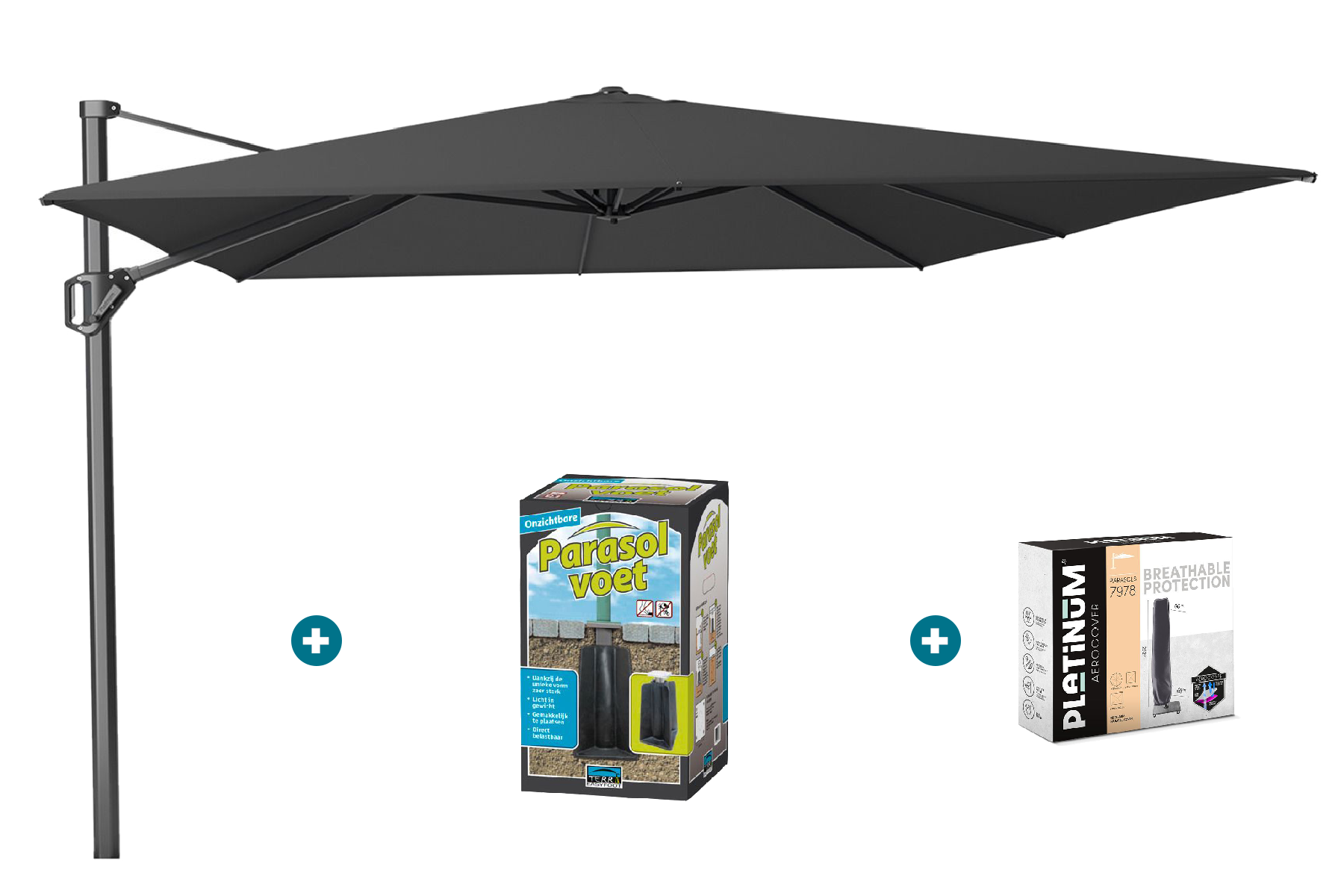 PLATINUM Luxurious セット Platinum AeroCover Zandzakken set - AVH Outdoor Tuinmeubelen