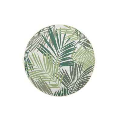 GI Naturalis buitenkleed Ø160 cm. - Palm Leaf