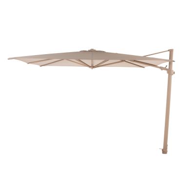 4-Seasons zweefparasol Siesta Premium 300 x 300 cm - Latte/Zand
