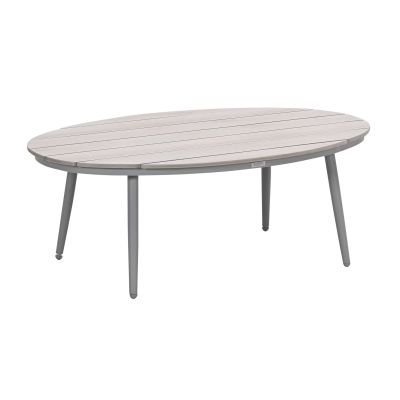 GI Margriet ovale loungetafel 120x75 cm. - Taupe