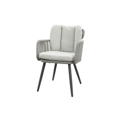 GI Linares rope dining tuinstoel - Carbon