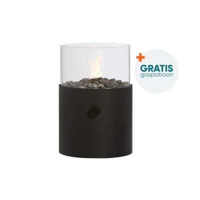 Cosiscoop XL - black - gaslantaarn met gratis gaspatroon