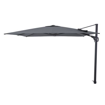 Perfect Shadow Luna zweefparasol 300x300 cm. Flex+ - Antraciet