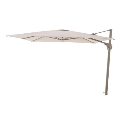 Perfect Shadow Luna zweefparasol 300x300 cm. Flex+ - Latte/Soft Sand