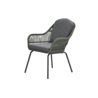 Garden Impressions Triton dining stoel - Rope/Moss Green OP=OP