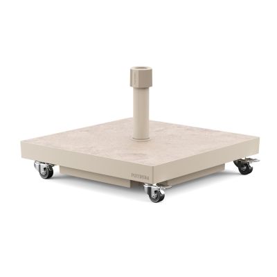 Platinum Ceramica verrijdbare vulbare parasolvoet 40 kg - Sandstone