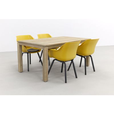 Hartman Sophie Element Geel/Rome grey 170 cm. tuinset - 5-delig