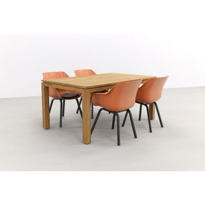 Hartman Sophie Element Terra/Rome brown 170 cm. tuinset - 5-delig