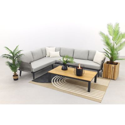 Durban/mindo loungeset - hoekbank - 2-delig - Op=Op