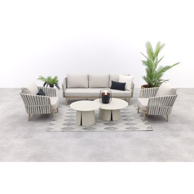 Taste Eva/Velora stoel-bank loungeset - 5-delig