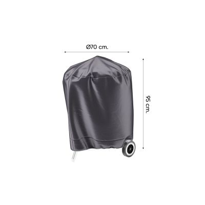 Platinum Aerocover barbecue beschermhoes - Ø70 cm. 