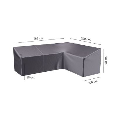 Platinum Aerocover L-vorm loungesethoes 285x220x100xh65/90 cm. - Rechts