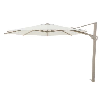 Perfect Shadow Eclipse ronde zweefparasol Ø350 cm. Ultra - Latte/Soft Sand