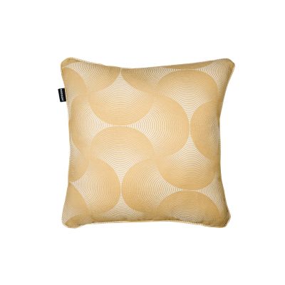 Madison sierkussen 50x50 cm. - Napels Rondo Mustard