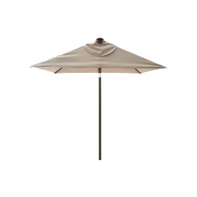 Madison Triangle stokparasol - 210x130 cm. ecru. OP=OP