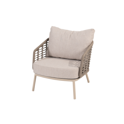 Taste Puglia rope loungestoel - Latte