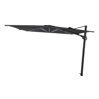 Perfect Shadow Eclipse zweefparasol 400x300 cm. Ultra - Antraciet/Ash Black