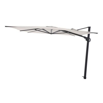 Perfect Shadow Eclipse zweefparasol 400x300 cm. Ultra - Antraciet/Urban Taupe