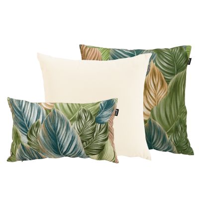 Hartman Sierkussenset - Alba Blue/Havana Ecru - 3 st.