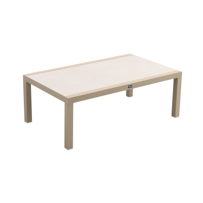 Atlanta loungetafel 120x70 cm. - Latte