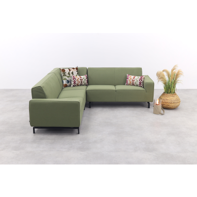 Boavista Sunbrella hoekbank (3-delig) - Heritage Leaf