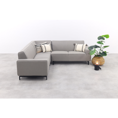 Boavista Sunbrella hoekbank (3-delig) - Nature Grey