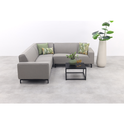 Boavista/Toronto Sunbrella loungeset (4-delig) - Nature Grey