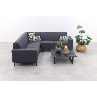 Boavista/Cuba Sunbrella loungeset (4-delig) - Sooty/Antraciet