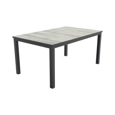Hartman Comino dining tuintafel 163x105 cm. - Keramiek/Grijs