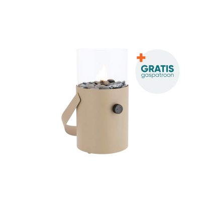 Cosiscoop sandy beige - Original - gaslantaarn met gratis gaspatroon