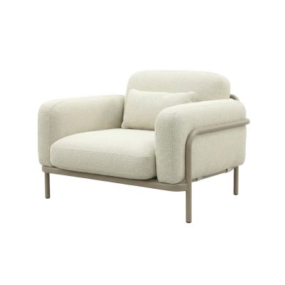 Elias loungestoel - Naturel