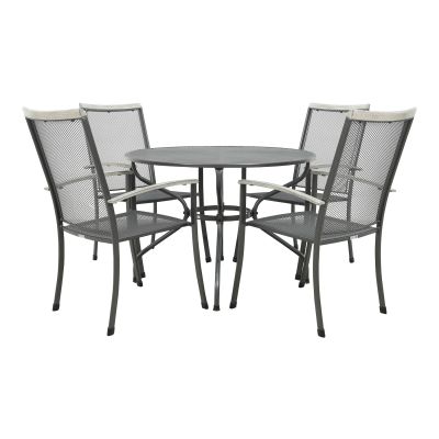 Royal Garden Balero ronde stapelbare tuinset strekmetaal Ø105 cm.