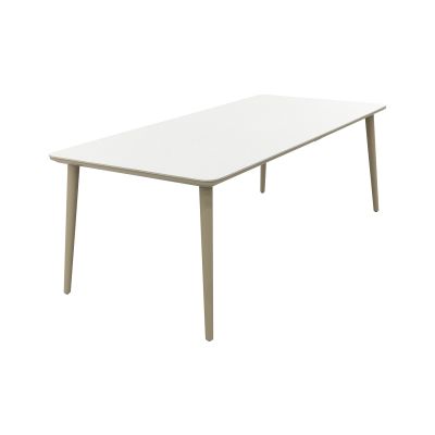 Sofia dining tuintafel keramiek 220x100 cm. - Latte