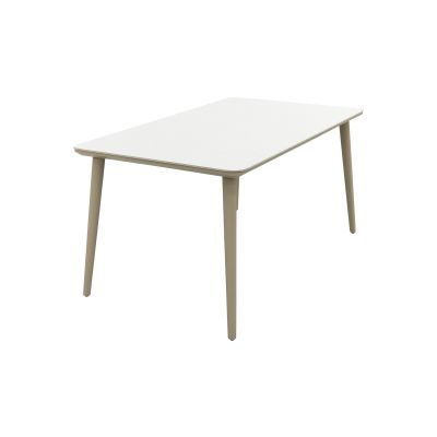 Sofia dining tuintafel keramiek 160x90 cm. - Latte