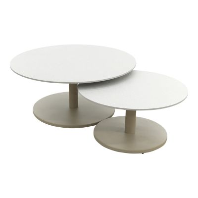 Orion salontafel set voor buiten - Keramiek/Latte