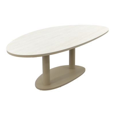 Lecce organische tuintafel 240x120 cm. - Latte