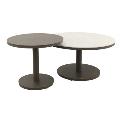 Canto ronde loungetafel set - Terre/Keramiek