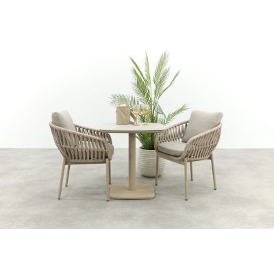 Romeo/Emma bistroset (3-dlg) - Latte