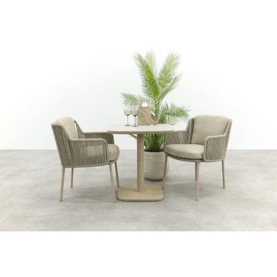 4SO Bernini/Emma bistroset (3-dlg) - Latte