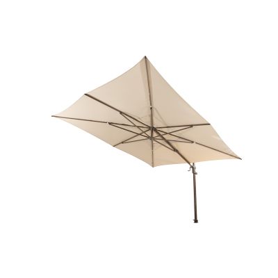 4 Seasons Finca Zweefparasol 400x300 cm. - beach/dark woodlook