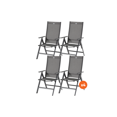 Set van 4 - Hartman Aruba verstelbare stoel
