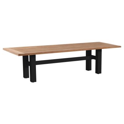 Hartman Heron dining tuintafel 300x100 cm. - Black