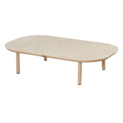 Hartman Bilbao loungetafel 130x70 cm. - Cappuccino